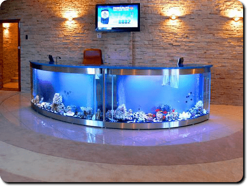 Цилиндрические аквариумы